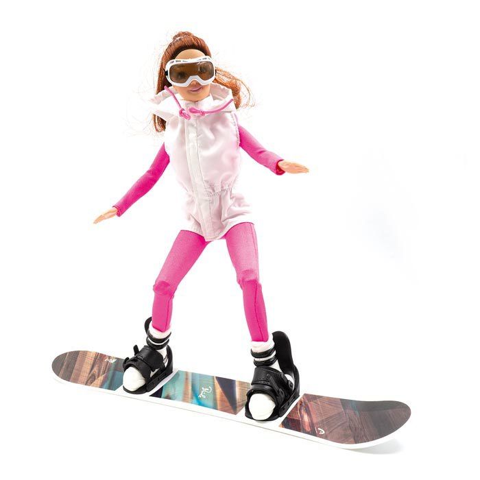 Sarah Katharina mit Snowboard