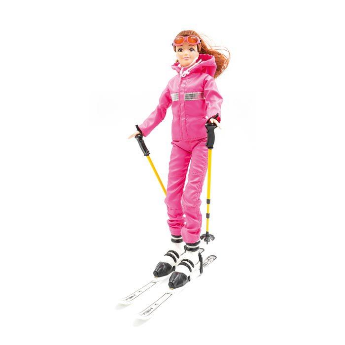 Sarah Katharina mit Ski